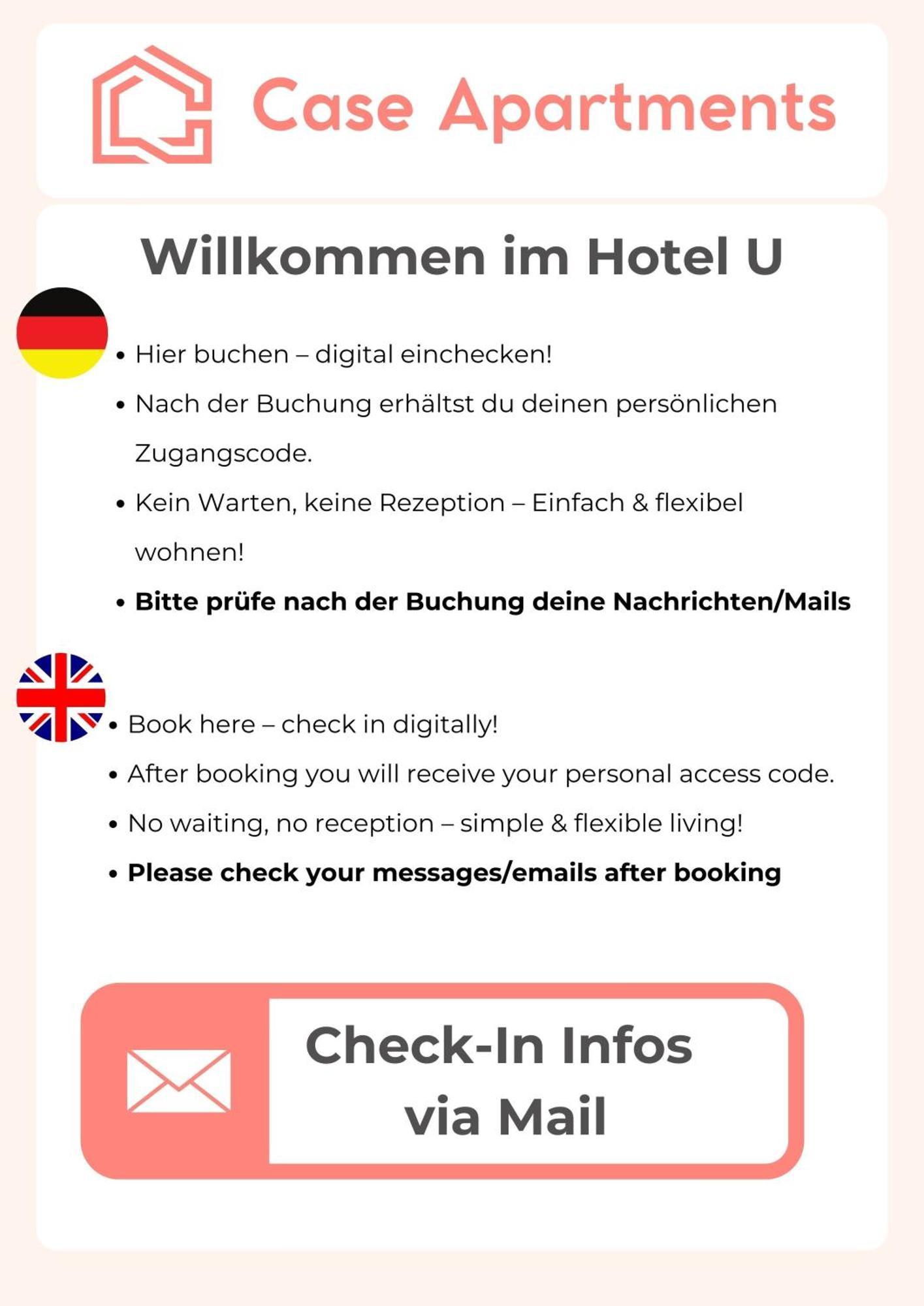Hotel U Muelheim Free Parking Highspeed Wifi Mülheim an der Ruhr Esterno foto